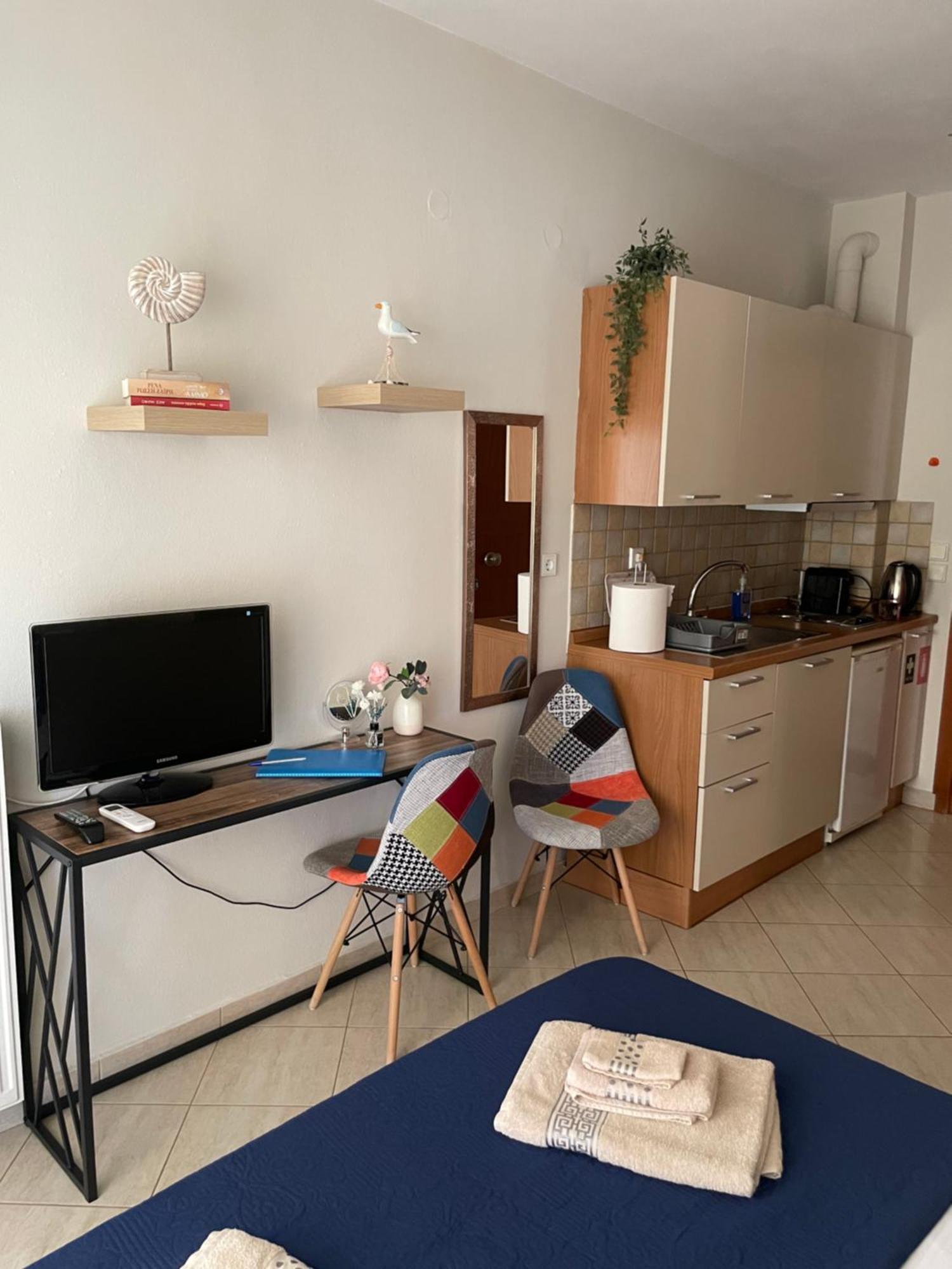 Φωτεινό Studio Με Θεα Θάλασσα Alexandroupoli Esterno foto